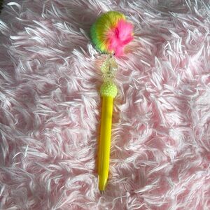 Colorful Pom Pom Pen for Kids
